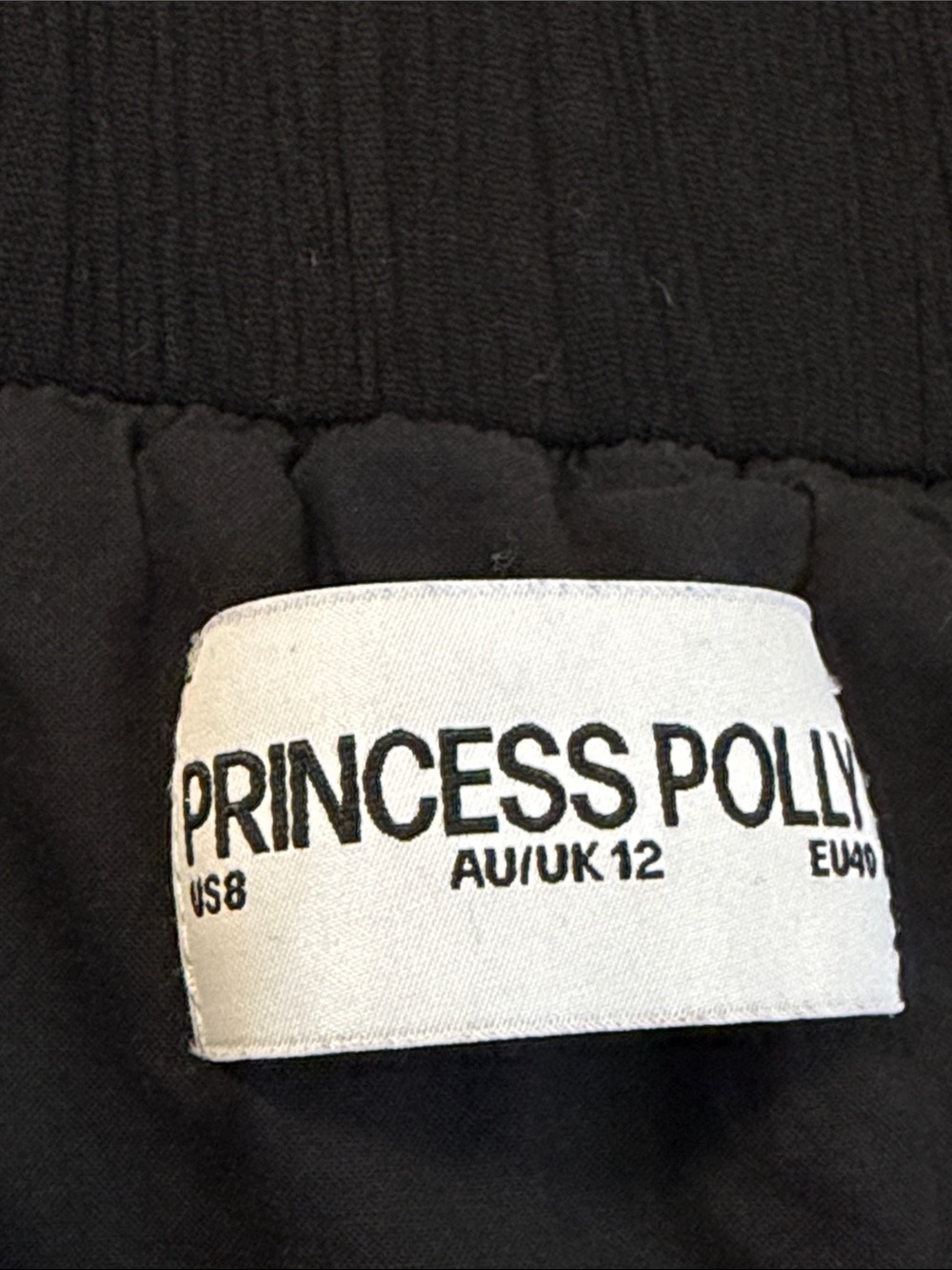 Princess Polly black maxi tiered ruffle skirt - Picture 6 of 7
